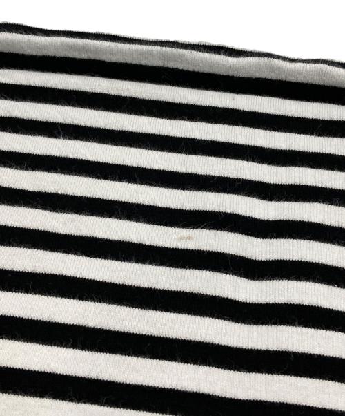 THE NORTH FACE（ザ ノース フェイス）THE NORTH FACE (ザ ノース フェイス) ショートスリーブマルチボーダーティー ブラック×ホワイト サイズ:Ｍの古着・服飾アイテム