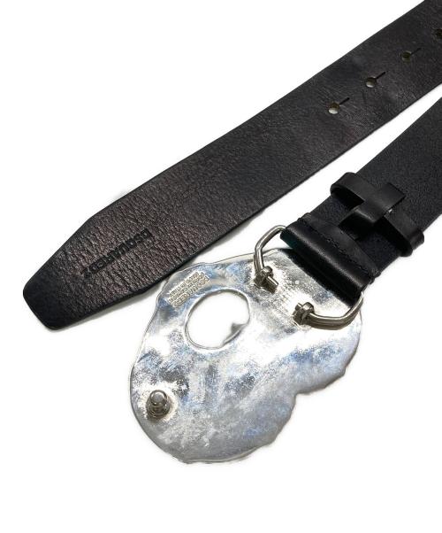 DSQUARED2（ディースクエアード）DSQUARED2 (ディースクエアード) バックルベルト ブラック サイズ:95の古着・服飾アイテム