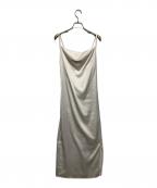 FRAY IDフレイ アイディー）の古着「ドレープキャミワンピース」｜アイボリー