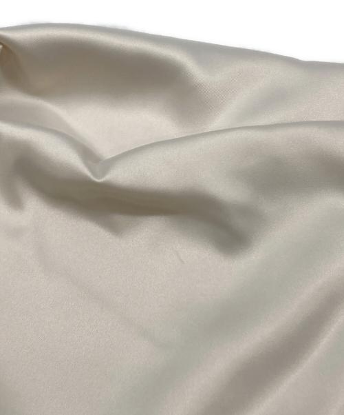 FRAY ID（フレイ アイディー）FRAY ID (フレイ アイディー) ドレープキャミワンピース アイボリーの古着・服飾アイテム