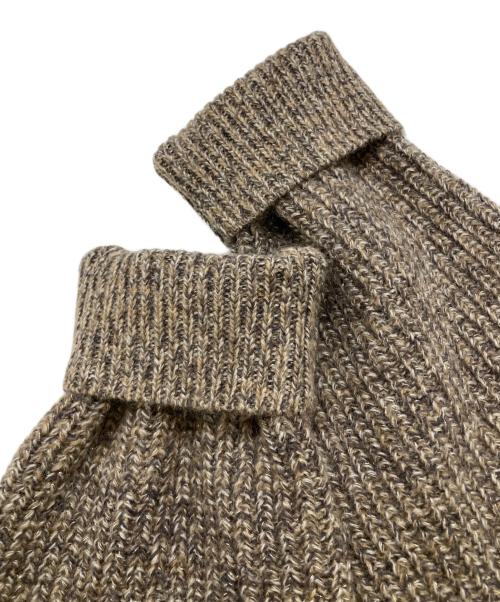 FRAY ID（フレイ アイディー）FRAY ID (フレイ アイディー) ロングカーデ＆ミニニットワンピセット ブラウン サイズ:F 未使用品の古着・服飾アイテム