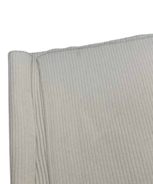 FRAY ID（フレイ アイディー）FRAY ID (フレイ アイディー) スリットリブタイトスカート ホワイト サイズ:Fの古着・服飾アイテム