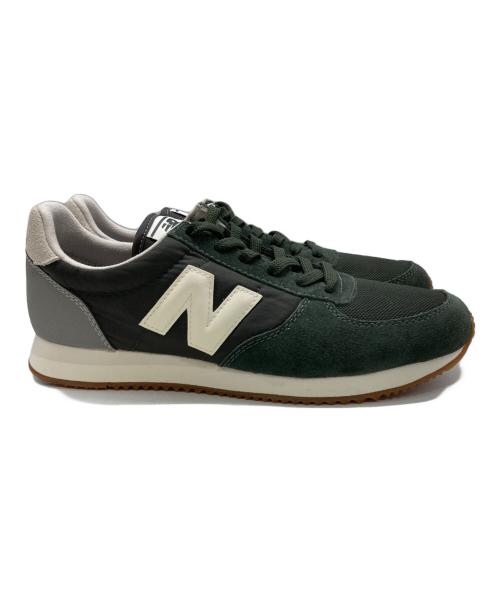 NEW BALANCE（ニューバランス）NEW BALANCE (ニューバランス) ローカットスニーカー グリーン サイズ:26 未使用品の古着・服飾アイテム