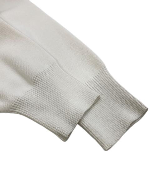 YORI（ヨリ）YORI (ヨリ) 刺繍カラー ニットセーター ホワイト サイズ:Fの古着・服飾アイテム