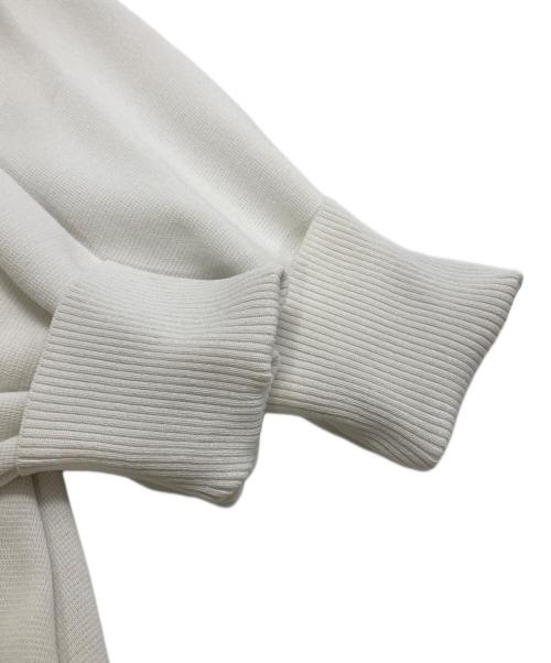 YORI（ヨリ）YORI (ヨリ) 刺繍カラー ニットセーター ホワイト サイズ:Fの古着・服飾アイテム