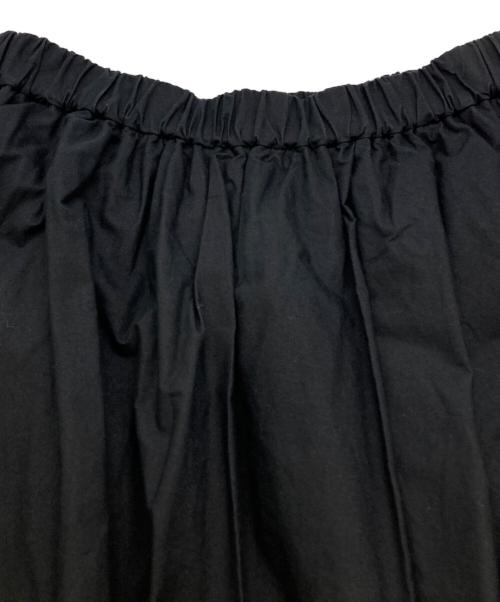 UNITED ARROWS（ユナイテッドアローズ）UNITED ARROWS (ユナイテッドアローズ) バルーン ミディスカート ブラック サイズ:表記なしの古着・服飾アイテム