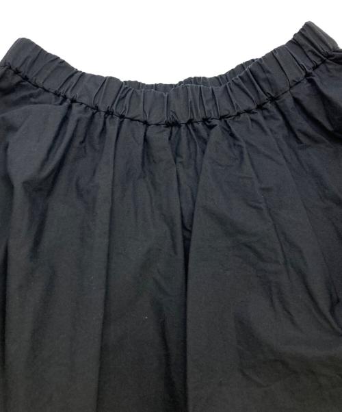 UNITED ARROWS（ユナイテッドアローズ）UNITED ARROWS (ユナイテッドアローズ) バルーン ミディスカート ブラック サイズ:表記なしの古着・服飾アイテム