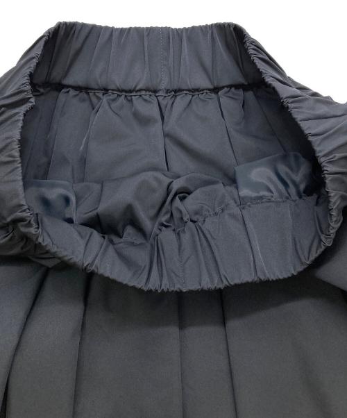 BEAUTY&YOUTH（ビューティーアンドユース）BEAUTY&YOUTH (ビューティーアンドユース) ギャザーフレア ミドルスカート ブラック サイズ:表記なしの古着・服飾アイテム