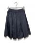 BEAUTY&YOUTH (ビューティーアンドユース) ギャザーフレア ミドルスカート ブラック サイズ:表記なし：3500円