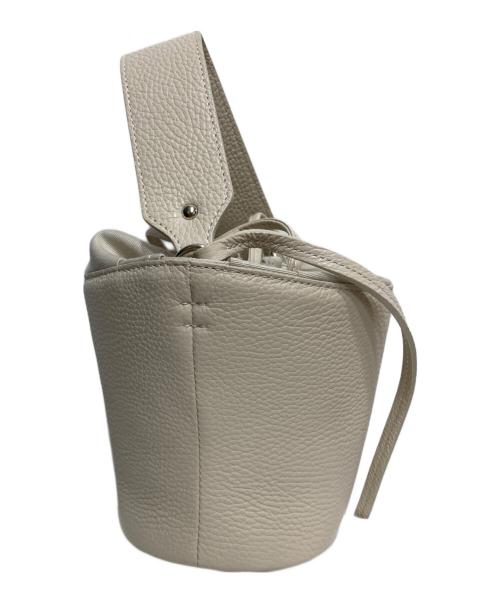 AYAKO（アヤコ）AYAKO (アヤコ) 巾着2WAYバッグ アイボリーの古着・服飾アイテム