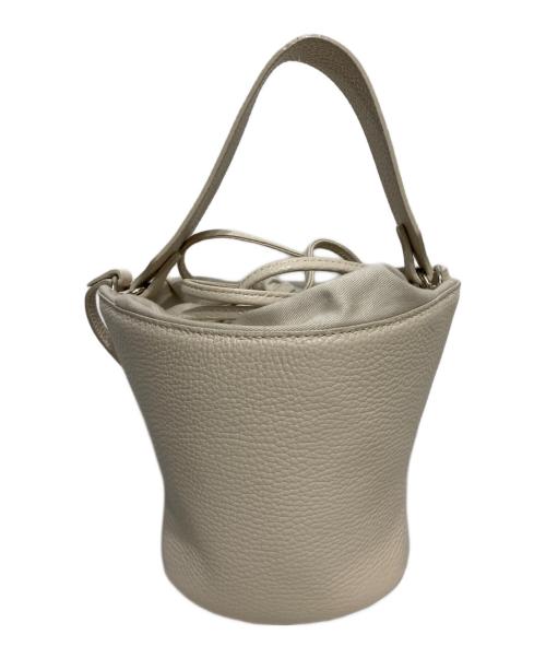 AYAKO（アヤコ）AYAKO (アヤコ) 巾着2WAYバッグ アイボリーの古着・服飾アイテム