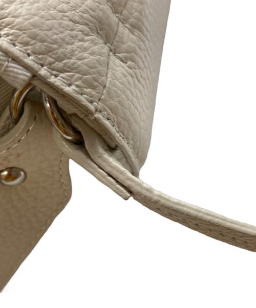 AYAKO（アヤコ）AYAKO (アヤコ) 巾着2WAYバッグ アイボリーの古着・服飾アイテム