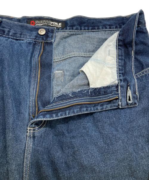 SOUTHPOLE（サウスポール）SOUTHPOLE (サウスポール) バギーデニムパンツ インディゴ サイズ:42の古着・服飾アイテム