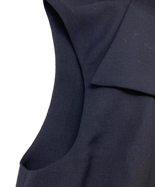SEEALL（シーオール）SEEALL (シーオール) ウールベスト ネイビー サイズ:Ｍの古着・服飾アイテム