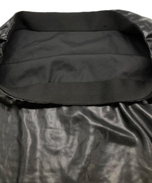 CITYSHOP（シティショップ）CITYSHOP (シティショップ) SATIN WAX スカート ブラック サイズ:40の古着・服飾アイテム