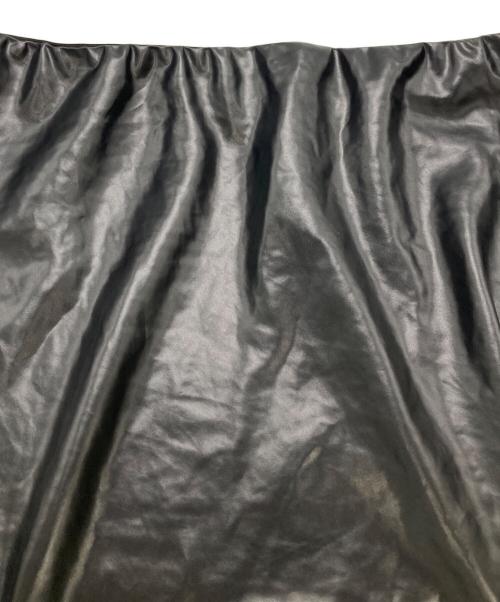 CITYSHOP（シティショップ）CITYSHOP (シティショップ) SATIN WAX スカート ブラック サイズ:40の古着・服飾アイテム
