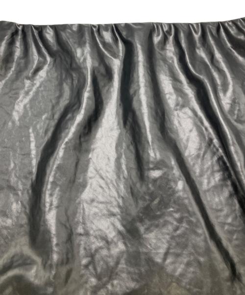 CITYSHOP（シティショップ）CITYSHOP (シティショップ) SATIN WAX スカート ブラック サイズ:40の古着・服飾アイテム
