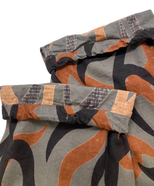 BACKERS（バッカーズ）BACKERS (バッカーズ) ミリタリーカーゴパンツ グレー×ブラウン サイズ:Lの古着・服飾アイテム