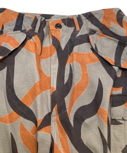 BACKERS（バッカーズ）BACKERS (バッカーズ) ミリタリーカーゴパンツ グレー×ブラウン サイズ:Lの古着・服飾アイテム