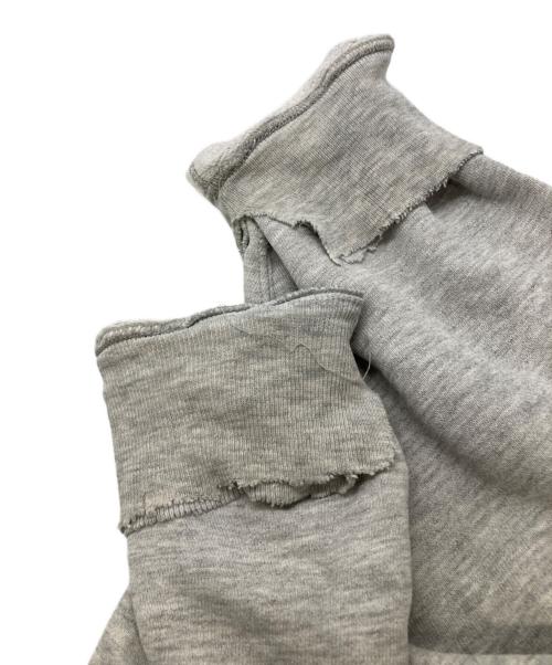 Champion（チャンピオン）Champion (チャンピオン) ダメージ加工リバースウィーブスウェット ライトグレー サイズ:LARGEの古着・服飾アイテム