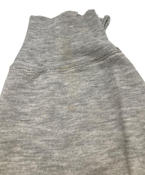 Champion（チャンピオン）Champion (チャンピオン) ダメージ加工リバースウィーブスウェット ライトグレー サイズ:LARGEの古着・服飾アイテム
