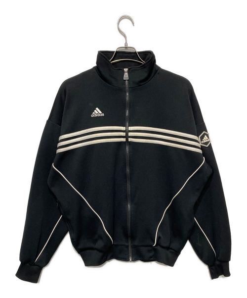 adidas（アディダス）adidas (アディダス) パフォーマンスロゴ3ライントラックジャケット ブラック サイズ:Ｍの古着・服飾アイテム