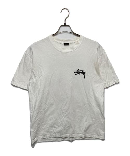 stussy（ステューシー）stussy (ステューシー) サイコロTシャツ ホワイト サイズ:Lの古着・服飾アイテム