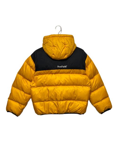 Pen Field（ペンフィールド）Pen Field (ペンフィールド) ダウンジャケット ブラック×イエロー サイズ:Lの古着・服飾アイテム