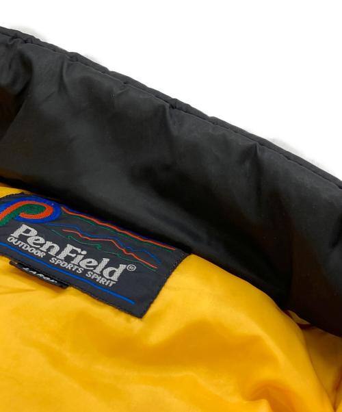 Pen Field（ペンフィールド）Pen Field (ペンフィールド) ダウンジャケット ブラック×イエロー サイズ:Lの古着・服飾アイテム