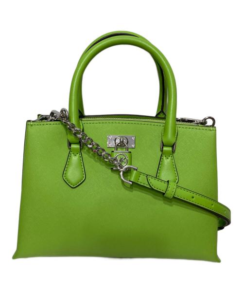MICHAEL KORS（マイケル・コース）MICHAEL KORS (マイケル・コース) 2WAYショルダーバッグ グリーンの古着・服飾アイテム