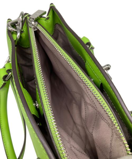 MICHAEL KORS（マイケル・コース）MICHAEL KORS (マイケル・コース) 2WAYショルダーバッグ グリーンの古着・服飾アイテム