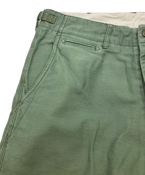 Engineered Garments（エンジニアドガーメンツ）Engineered Garments (エンジニアードガーメンツ) BEAMS PLUS (ビームスプラス) ベイカーパンツ グリーン サイズ:W32の古着・服飾アイテム