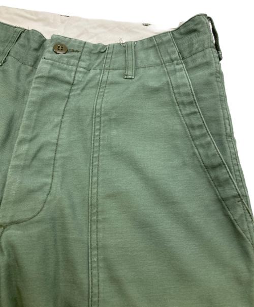 Engineered Garments（エンジニアドガーメンツ）Engineered Garments (エンジニアードガーメンツ) BEAMS PLUS (ビームスプラス) ベイカーパンツ グリーン サイズ:W32の古着・服飾アイテム