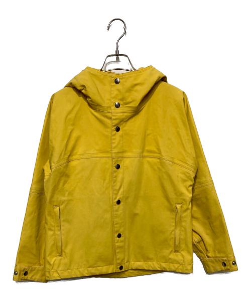 THE NORTHFACE PURPLELABEL（ザ・ノースフェイス パープルレーベル）THE NORTHFACE PURPLELABEL (ザ・ノースフェイス パープルレーベル) ミニマル パーカー フーデッド スナップボタン ジャケット イエロー サイズ:WSの古着・服飾アイテム