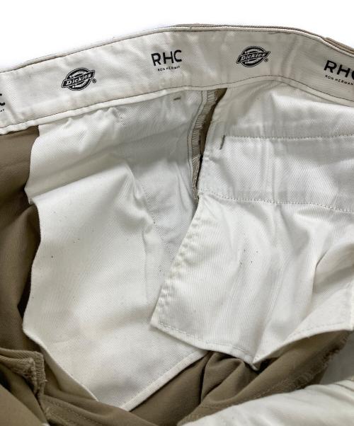 Dickies（ディッキーズ）Dickies (ディッキーズ) RHC Ron Herman (アールエイチシー ロンハーマン) ストレッチツイルスリムワークチノパンツ ベージュ サイズ:W34の古着・服飾アイテム
