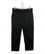 Dickies×RHC Ron Hermanディッキーズ×アールエイチシー ロンハーマン）の古着「ストレッチツイルスリムワークチノパンツ」｜ブラック