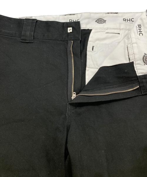 Dickies（ディッキーズ）Dickies (ディッキーズ) RHC Ron Herman (アールエイチシー ロンハーマン) ストレッチツイルスリムワークチノパンツ ブラック サイズ:W34の古着・服飾アイテム
