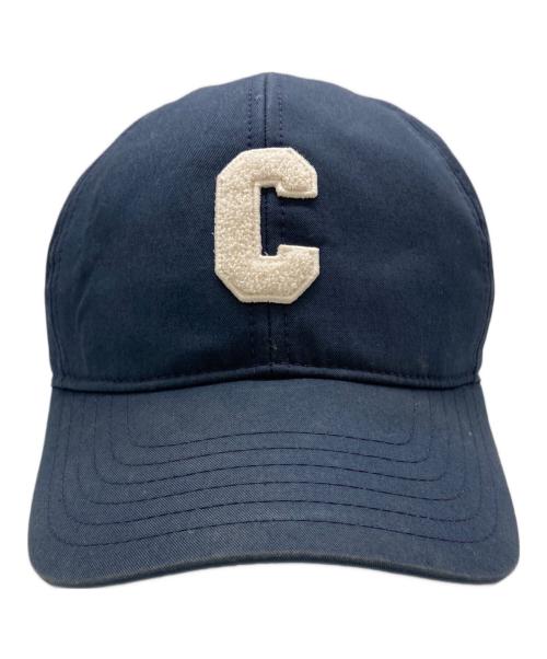 CELINE（セリーヌ）CELINE (セリーヌ) イニシャルベースボールキャップ ネイビー サイズ:Lの古着・服飾アイテム