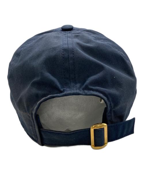 CELINE（セリーヌ）CELINE (セリーヌ) イニシャルベースボールキャップ ネイビー サイズ:Lの古着・服飾アイテム