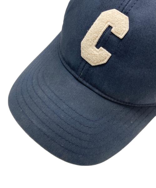 CELINE（セリーヌ）CELINE (セリーヌ) イニシャルベースボールキャップ ネイビー サイズ:Lの古着・服飾アイテム