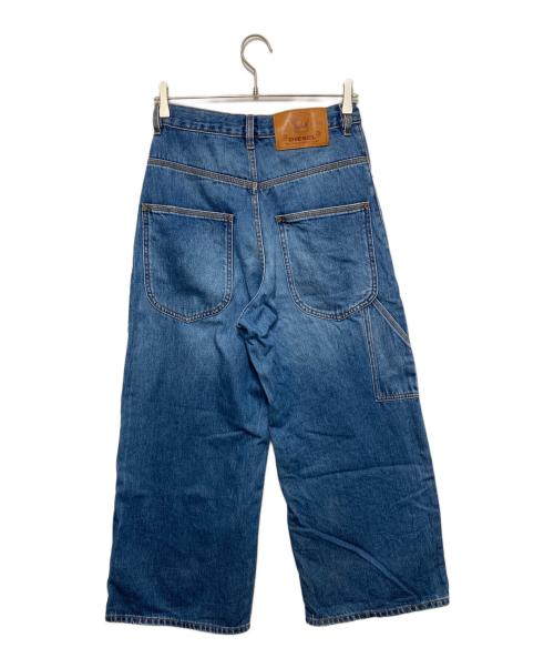 DIESEL（ディーゼル）DIESEL (ディーゼル) D-LUITEワイドデニムパンツ インディゴ サイズ:14Yの古着・服飾アイテム