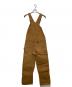 CarHartt (カーハート) ダブルニーダック地オーバーオール ブラウン サイズ:32×32：9000円