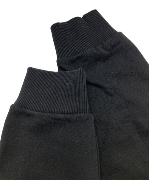 agnes b homme（アニエスベーオム）agnes b homme (アニエスベーオム) クルーネックロゴスウェット ブラック サイズ:2の古着・服飾アイテム