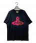 Vivienne Westwood man（ヴィヴィアン ウェストウッド マン）の古着「ヴァーシティオーブ リラックスＴシャツ」｜ブラック