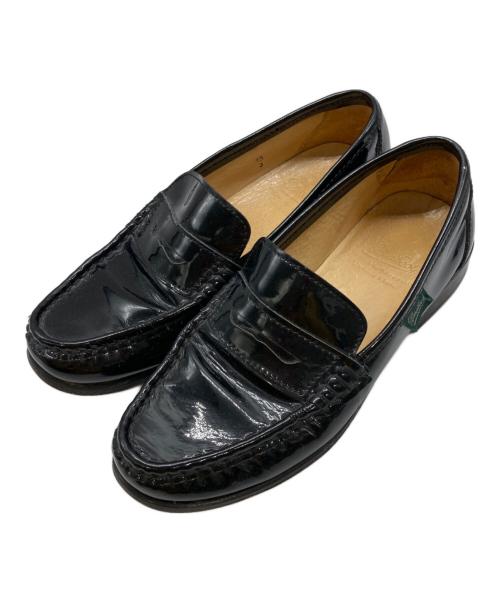 PARABOOT（パラブーツ）PARABOOT (パラブーツ) パテントローファー ブラック サイズ:3の古着・服飾アイテム