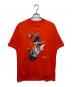 HERON PRESTON（ヘロンプレストン）の古着「Doves Print Tee」｜オレンジ