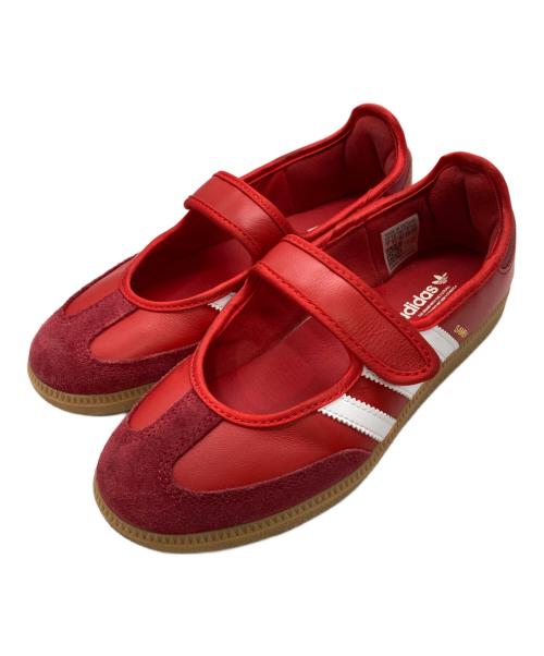 adidas（アディダス）adidas (アディダス) SAMBA JANE レッド サイズ:24の古着・服飾アイテム