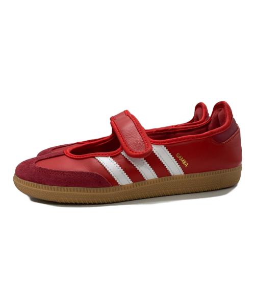 adidas（アディダス）adidas (アディダス) SAMBA JANE レッド サイズ:24の古着・服飾アイテム