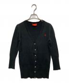 Vivienne Westwoodヴィヴィアンウエストウッド）の古着「オーブボタンカーディガン」｜ブラック