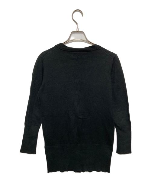 Vivienne Westwood（ヴィヴィアンウエストウッド）Vivienne Westwood (ヴィヴィアンウエストウッド) オーブボタンカーディガン ブラック サイズ:2の古着・服飾アイテム
